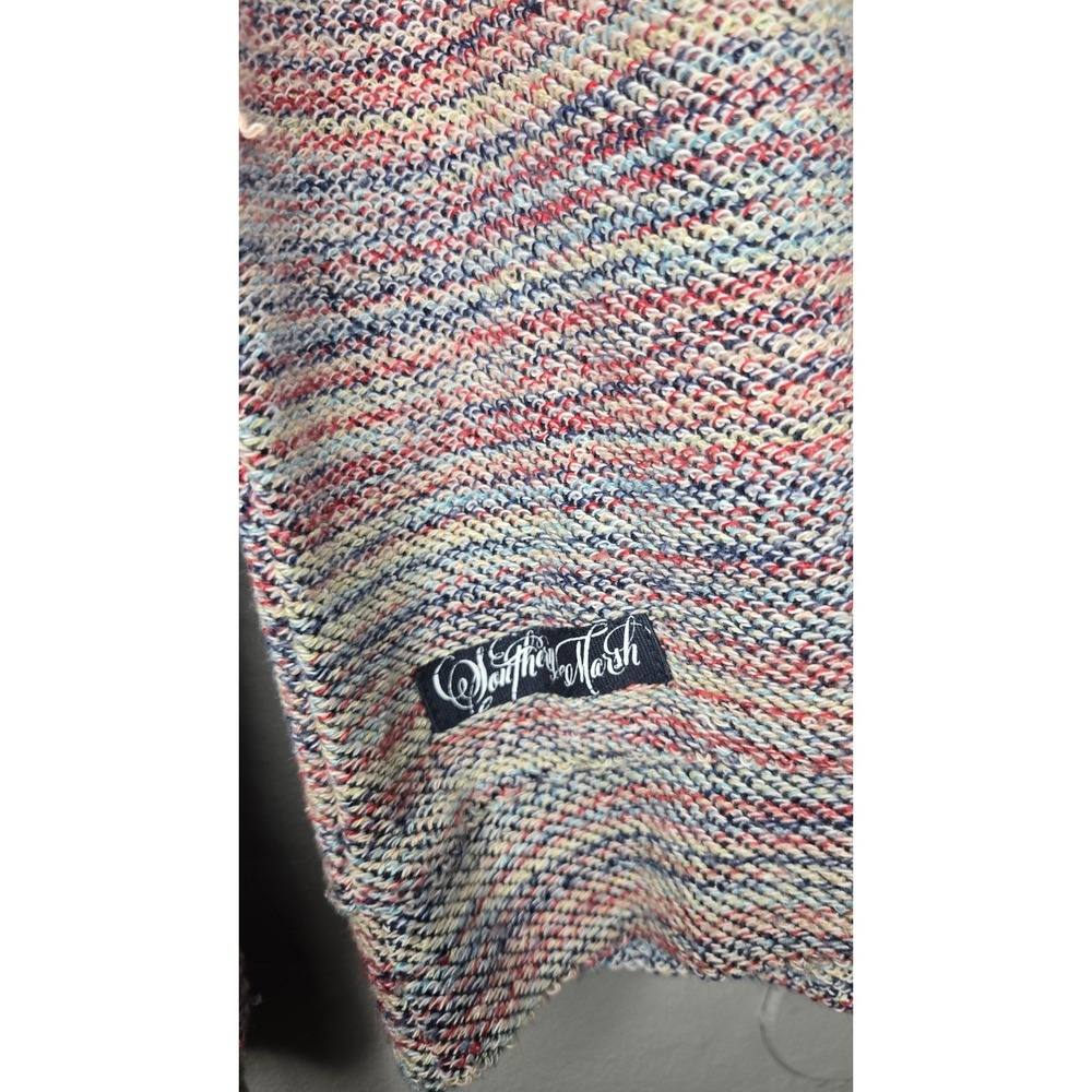 Southern Marsh Marled Crewneck Pullover Sweater Multicolor Size Medium - Picture 11 of 11